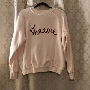 Frame denim old school sweatshirt Med